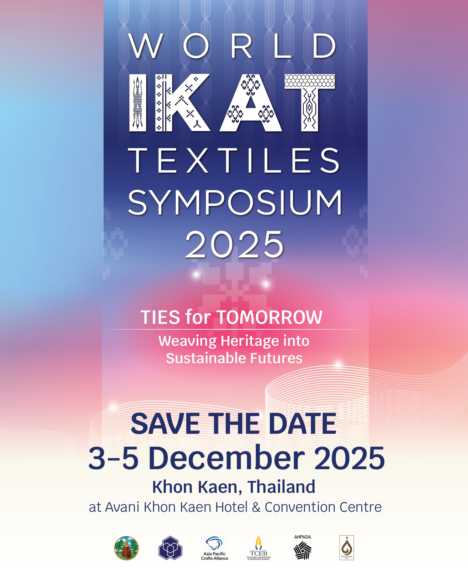 📣 SAVE THE DATE | WITS 2025 “มัดหมี่ไทย สู่เวทีโลกแห่งภูมิปัญญาและความยั่งยืน”