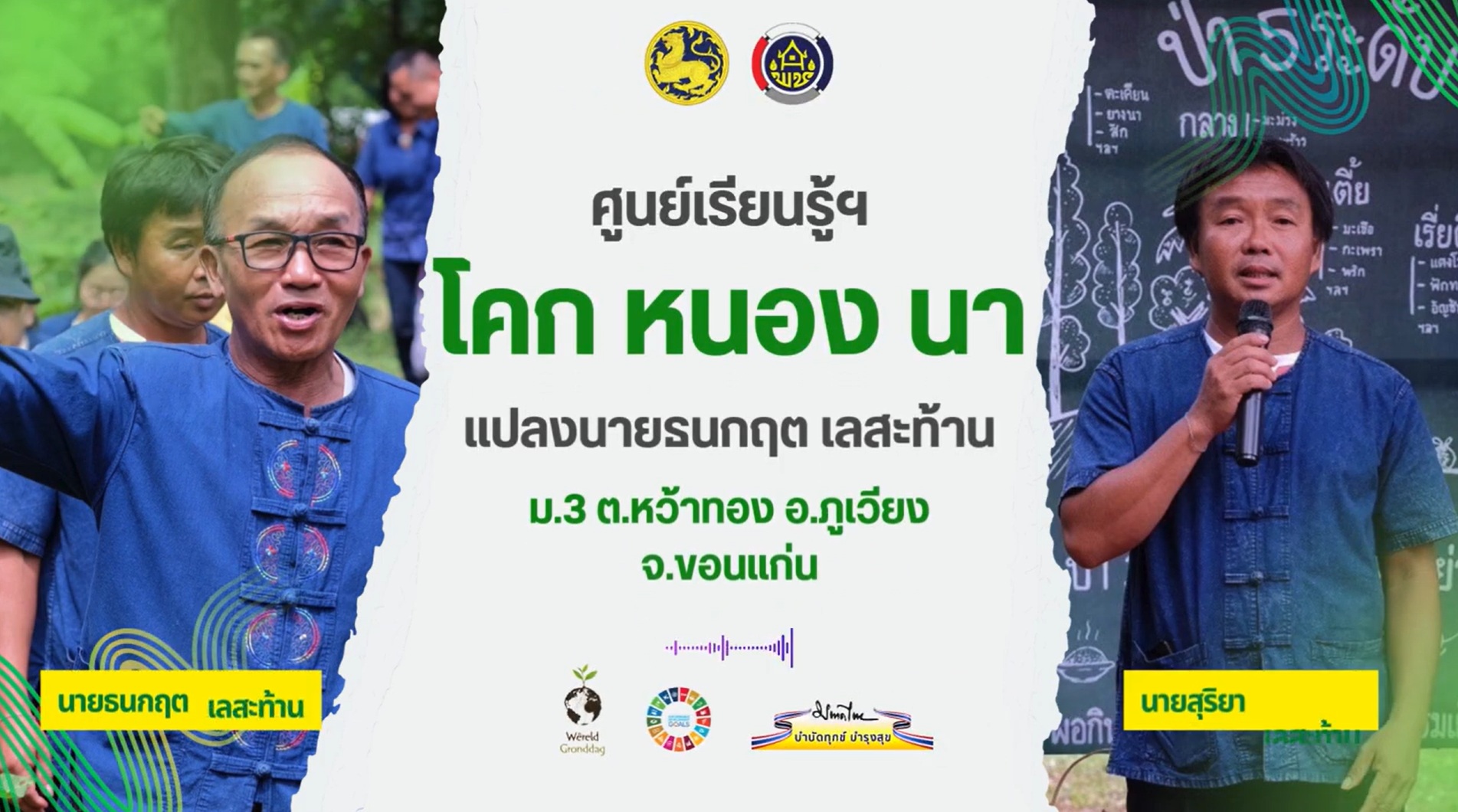 ผลการขับเคลื่อนงานศูนย์เรียนรู้การพัฒนาคุณภาพชีวิตประยุกต์สู่ “โคก หนอง นา” (Best Practice) ประจำปี 2569 ศูนย์เรียนรู้ ฯ นายธนกฤต  เลสะท้าน  หมู่ที่ 3  ตำบลหว้าทอง  อำเภอภูเวียง  จังหวัดขอนแก่น